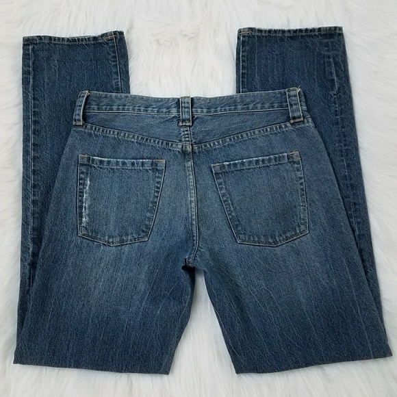 J.CREW Vintage Slim Destroyed Jeans Size 28 - Picture 6 of 8